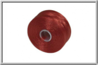 S-Lon, Size D, Beading Thread, F�delgarn, red, 1 Spule